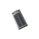 Barra Multicontactos Con Supresor Complet 720w Con 8 Contactos
