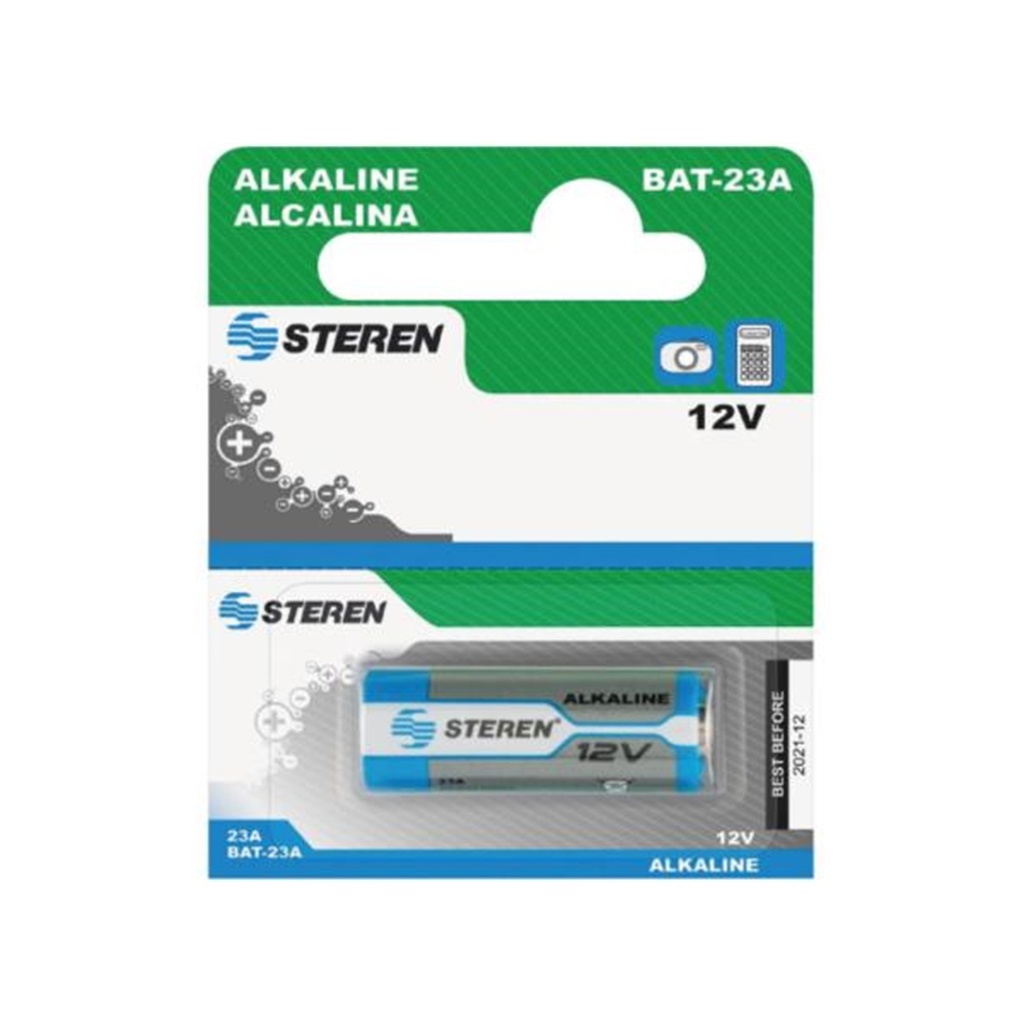 Pila Alcalina Tipo Cilindro Steren BAT-23A "23A"