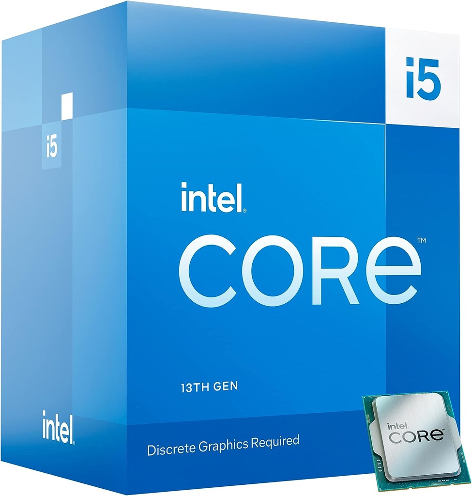 Procesador Intel Core i5 13400F 6 + 4 Núcleos sin Gráficos