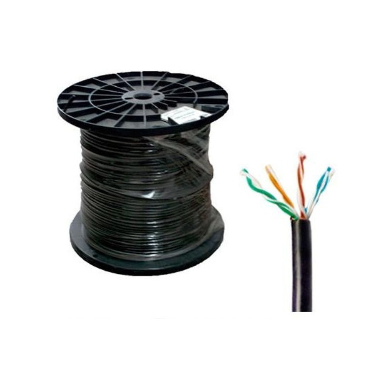 Bobina utp cat5e condumex uso interior exterior 4 pares 24 awg