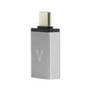 Adaptador vorago otg tipo c a usb 3.0 carga y transf/datos adp-101