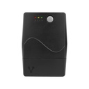 No Break Vorago UPS-400 Línea Interactiva 600W 1000VA Entrada 110-120V Salida 110-120V 6 Contactos