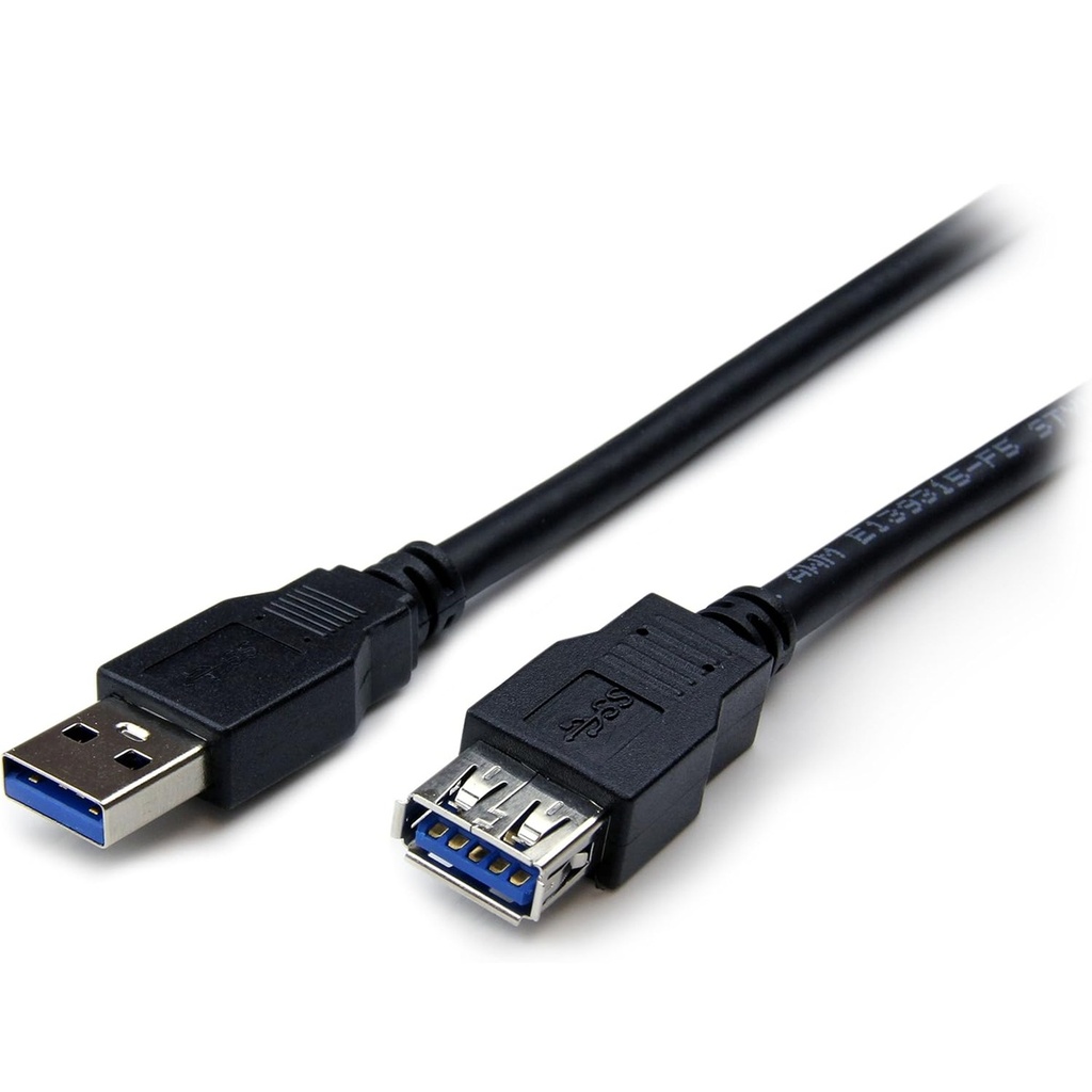 Cable USB StarTech USB3SEXT6BK USB A Macho - USB A Macho 1.8 Metros