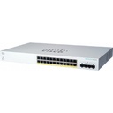 Switch  cisco cbs220-24p-4g-na - blanco