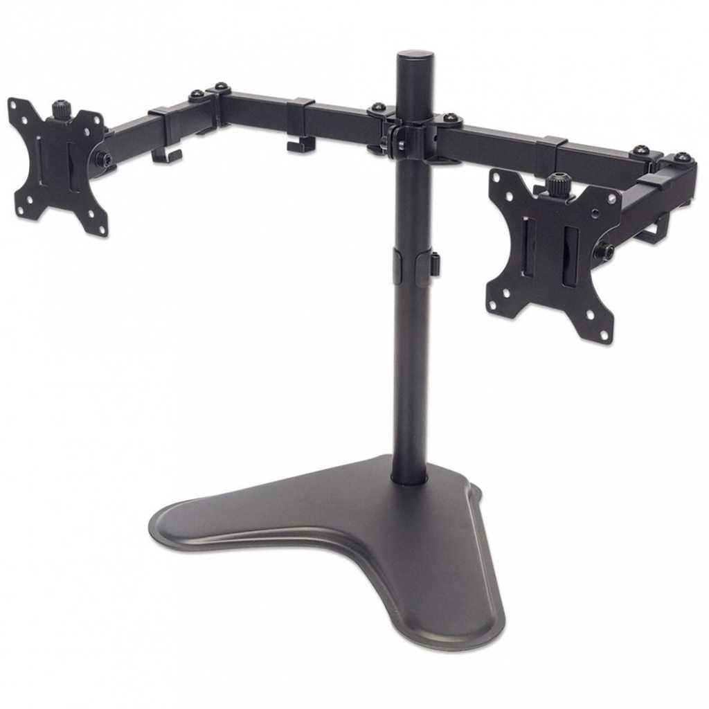 Soporte De Mesa Manhattan Para 2 Monitores 13" - 32" 8Kg