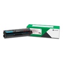 Toner laser lexmark color cian rendimiento estandar c3240c0