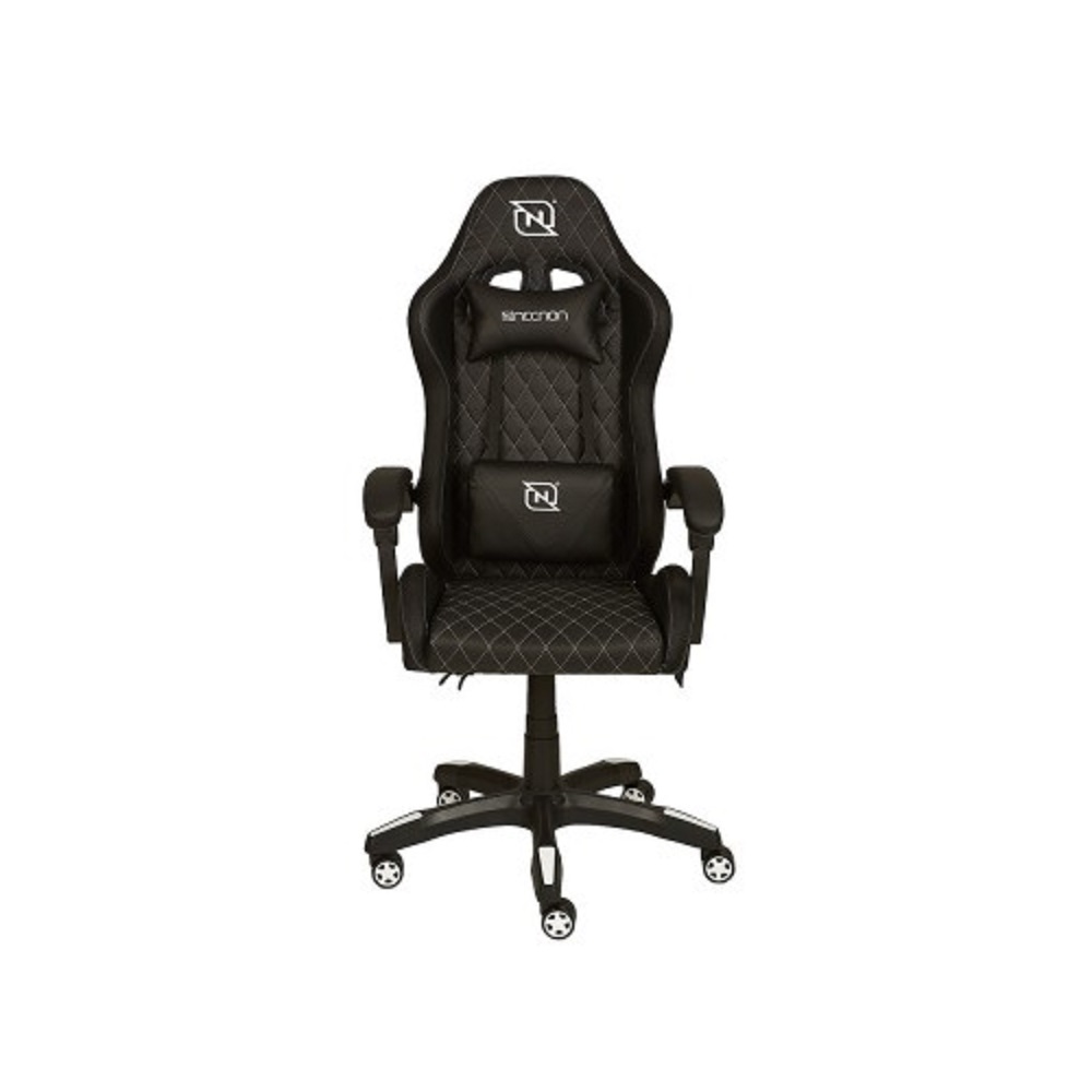 Silla Gamer Necnon NSG-RGB 1 Reclinable Con Descansabrazos Hasta 150kg