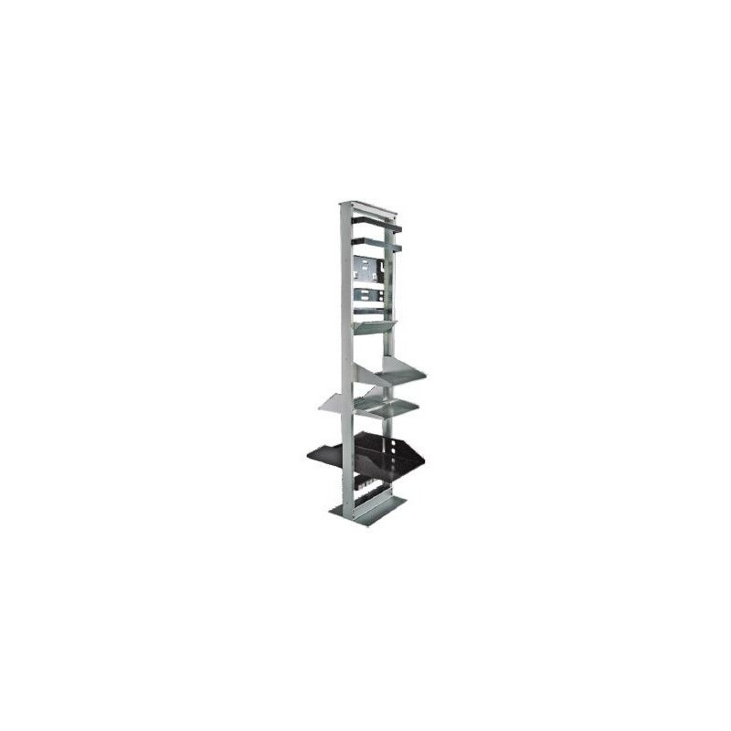 Rack de piso north system north001 - negro