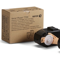 Tóner Xerox 106R02610 Paquete Doble Magenta 2x 4500 Páginas Phaser 7100