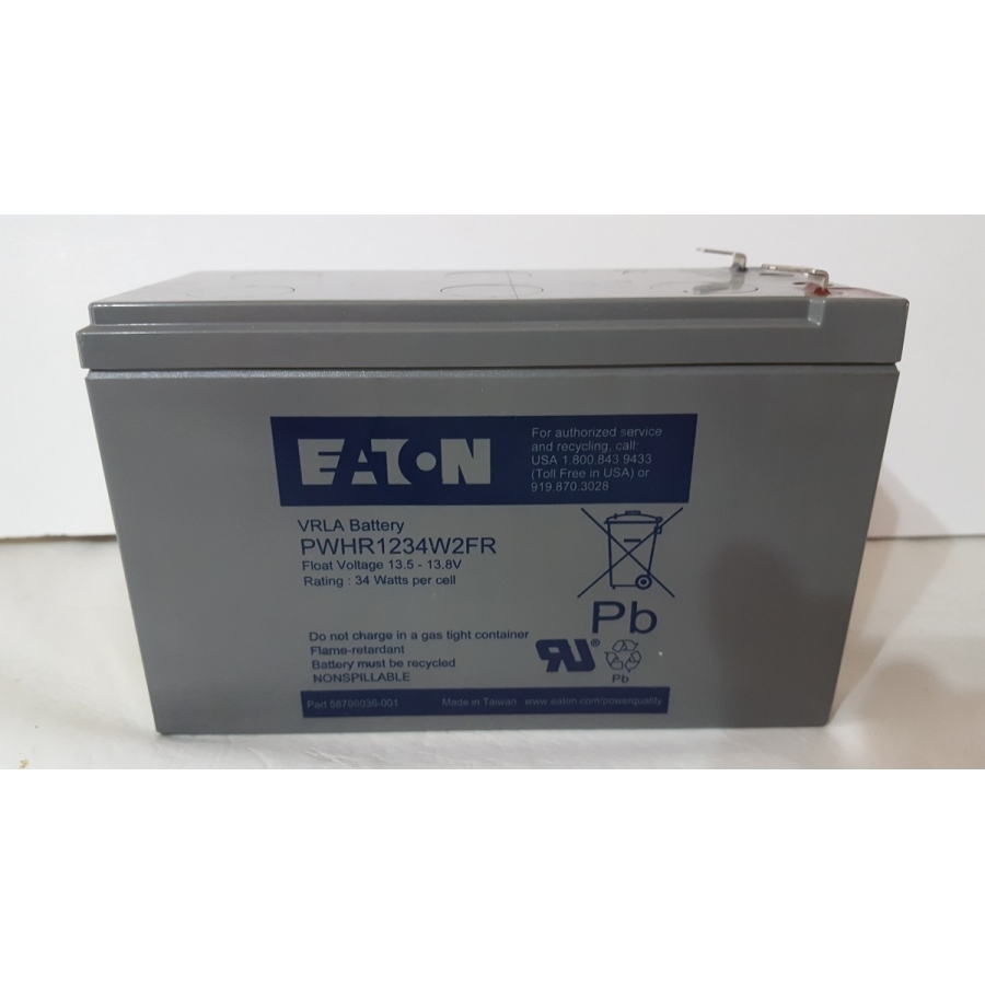 Batería Interna de Reemplazo EATON Para UPS/No Break de 12 Volts 34Watts