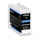Cartucho De Tinta Epson UltraChrome PRO10 T770 Cian 25ml Para SureColor P700