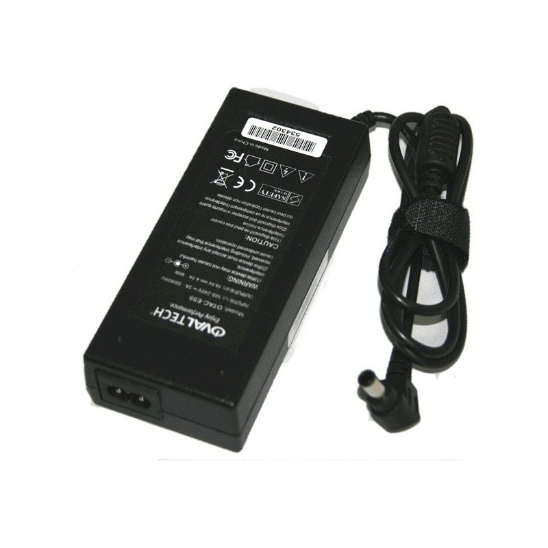 Adaptador de corriente ovaltech - 19.5v/4.74ah c/blister + usb