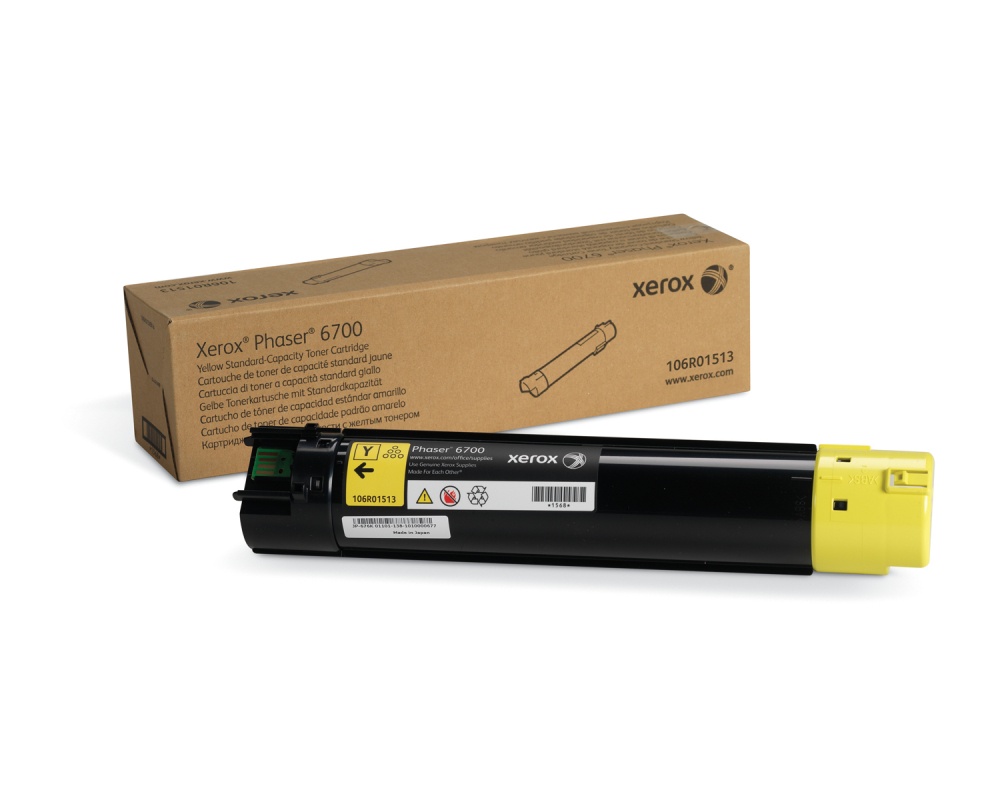 Cartucho de Toner Xerox Color Amarillo 106R01513 5,000 Páginas