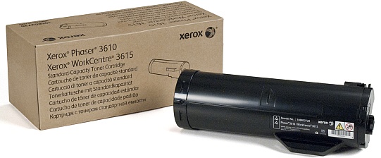 Tóner Xerox 106R02732 Negro 25.300 Páginas  Phaser 3610 WorkCentre 3615