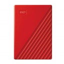 Disco Duro Externo Western Digital WD My Passport 2TB USB 3.2  2.5'' Rojo
