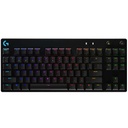 Teclado Gamer G Pro Logitech RGB Mecánico Switch GX Blue Alámbrico Inglés