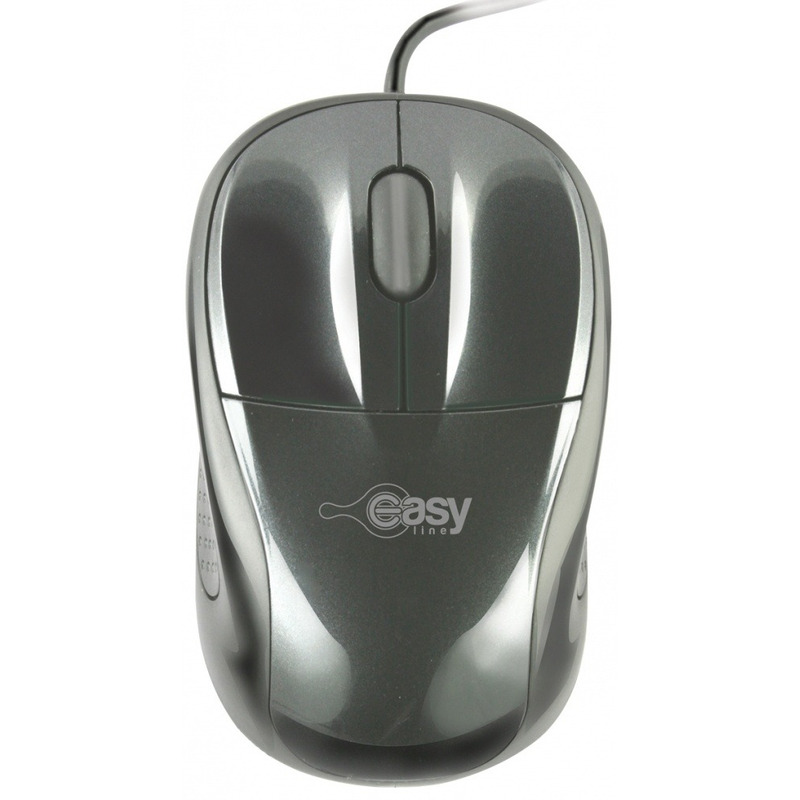 Mouse optico alambrico easy line by perfect choice negro usb compatible con windows xp,vista,7