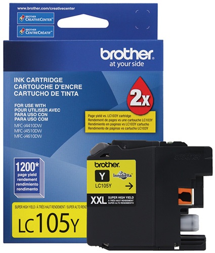 Cartucho brother - amarillo
