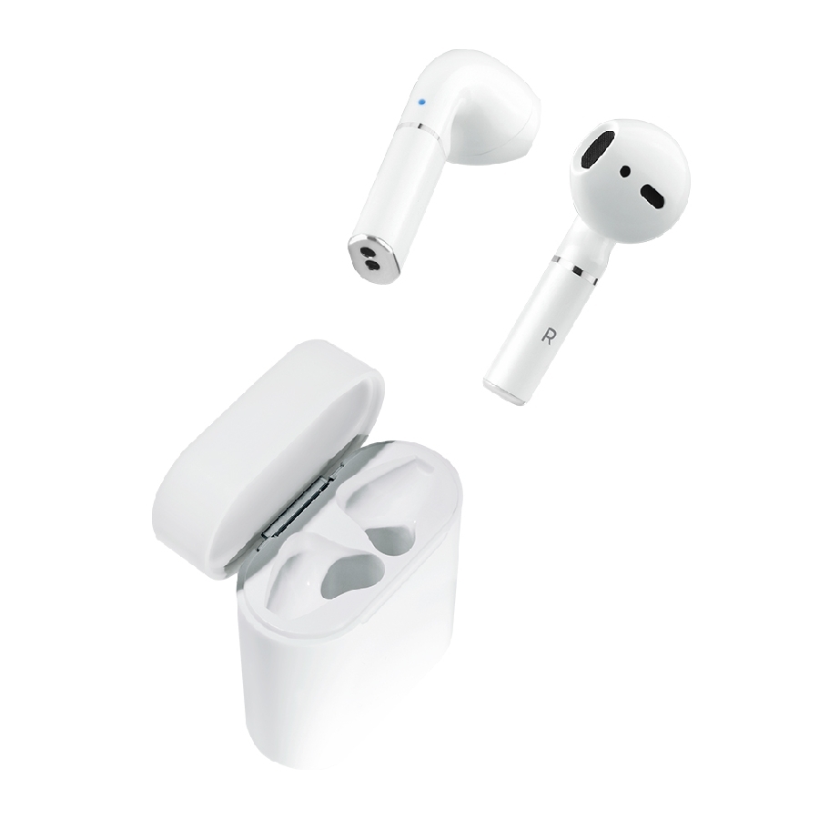 Audífonos Intrauriculares con Micrófono Mobifree Soulbuds Air Inalámbrico Bluetooth Blanco