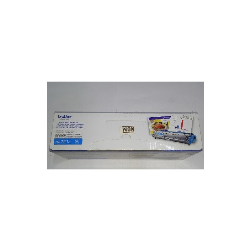 Cartucho tóner brother - 1400 páginas Cian