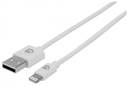 Cable De Carga Manhattan USB Tipo A 2.0 Para iPhone iPad iPod 1 Metro