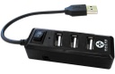 Hub USB 2.0 Naceb NA-143 USB A - 4x USB A