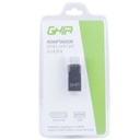 Adaptador ghia display port a hdmi color negro