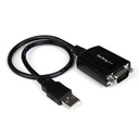 Cable USB StarTech USB A Macho - DB9 Macho 31cm