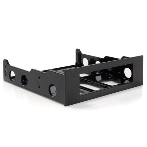 Juego kit bracket adaptador de montaje de disco duro para bahía de entre 3.5 a 5.25- adaptador de bahía frontal abierto - starte