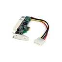 Tarjeta adaptador pci express pcie pci-e a pci - startech.com mod. pex1pci1