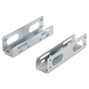Adaptador bracket de formato bahía de unidad disco duro interno de 3.5in pulgadas a 5.25 - startech.com mod. bracket