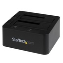 Docking Station Startech USB 3.0 y eSATA Para 2 Discos Duros 2.5''/3.5'' SATA