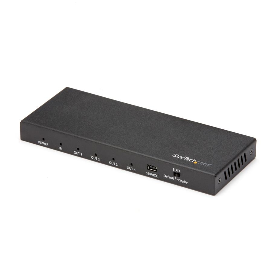 Splitter hdmi - de 4 puertos - 4k 60hz - divisor hdmi 1 entrada 4 salidas - splitter hdmi de 4 salidas - divisor de puertos hdmi