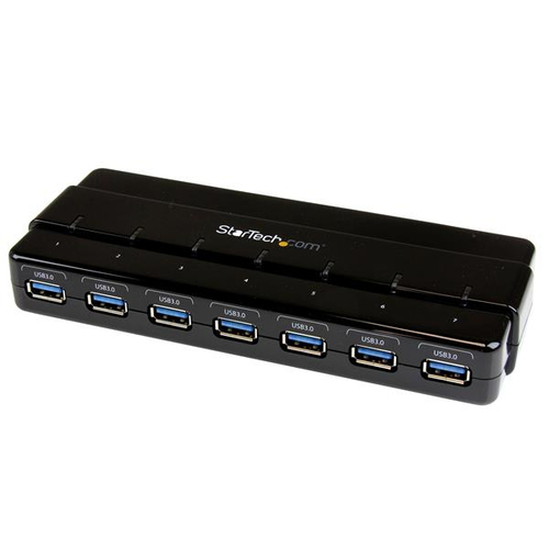 Hub Concentrador USB 3.0 StarTech con Alimentación de 7 Puertos 5000 Mbit/s