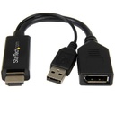 Convertidor Hdmi a Displayport  Adaptador 4k Alimentado por USB Startech HD2DP