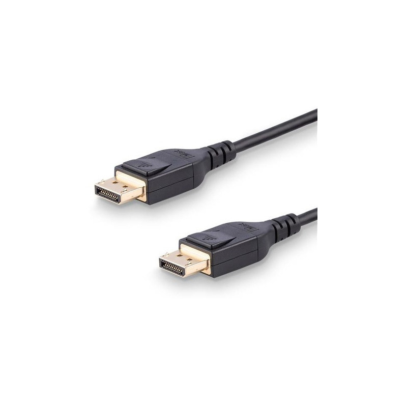 Cable displayport 1.4 - 2m - certificado vesa - 8k@60hz - hbr3 - hdr - cable de pantallas dp a dp - cable displayport de 8k - st