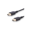 Cable displayport 1.4 - 2m - certificado vesa - 8k@60hz - hbr3 - hdr - cable de pantallas dp a dp - cable displayport de 8k - st