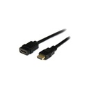 Cable de extensión hdmi de 2m - cable hdmi ultra hd 4k x 2k - macho a hembra - cable para extender hdmi - startech.com mod. hdex