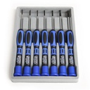 Juego kit de destornilladores desarmadores de precisión con 7 piezas - torx phillips plano - startech.com mod. ctk100p