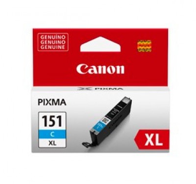 Cartucho De Tinta Canon Cian CLI-151XL 332 Páginas PIXMA IP-7210 PIXMA MX-721
