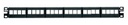 Panel de parcheo panduit nkfp24y - negro