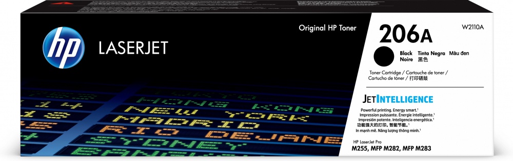Tóner HP 206A Color Negro Original Rinde Hasta 1350 Páginas