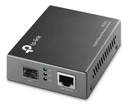 Convertidor de medios tp-link 10km mono 500mts multi-modo giga mc 220l