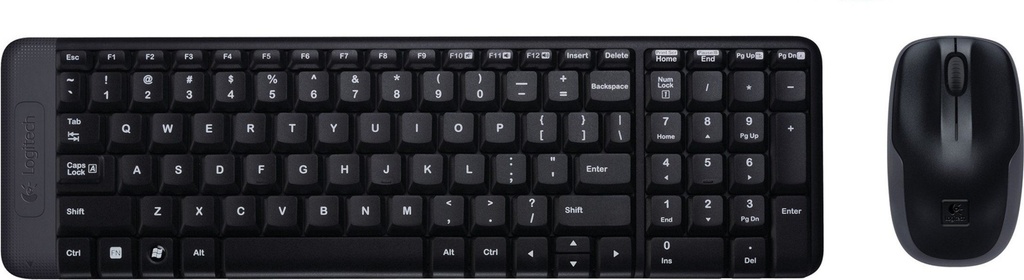 Kit De Teclado Y Mouse Logitech MK220 Inalámbrico USB Español