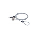 Candado laptop manhattan llave 1.4m, gris 440271