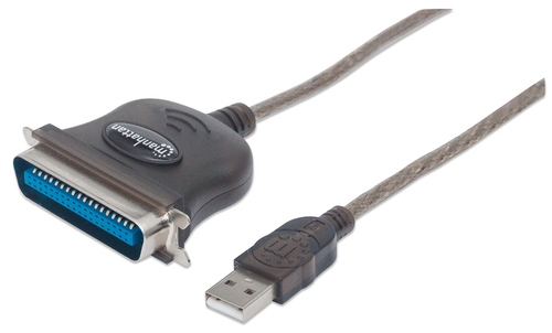 Convertidor Para Impresora Manhattan 317016 USB - CEN 36 1.8 Metros