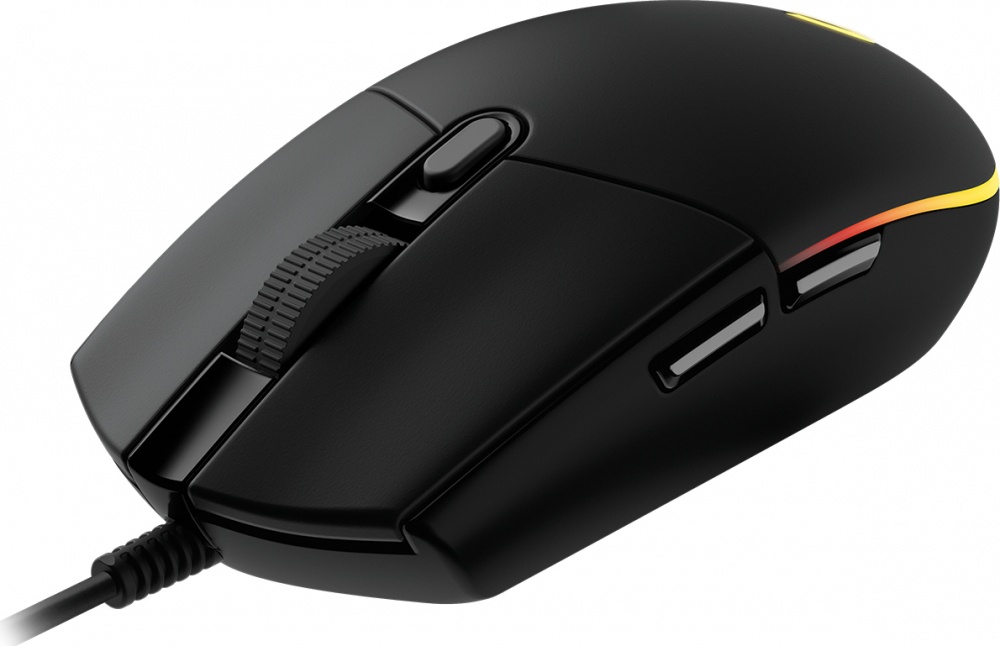 Mouse Gamer Logitech Óptico G203 LightSync Alámbrico USB 8000DPI