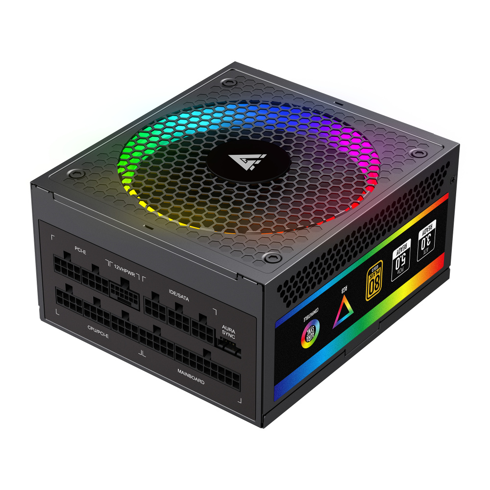 Fuente De Poder Game Factor PSG1050 80 PLUS Gold 20+4 pin ATX 120mm 1050W