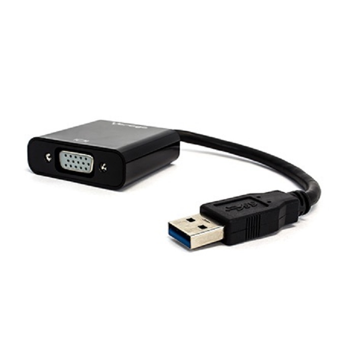Adaptador USB 3.0 Vorago USB Macho - VGA Hembra