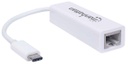 Adaptador Manhattan De USB Tipo C - Red Gigabit